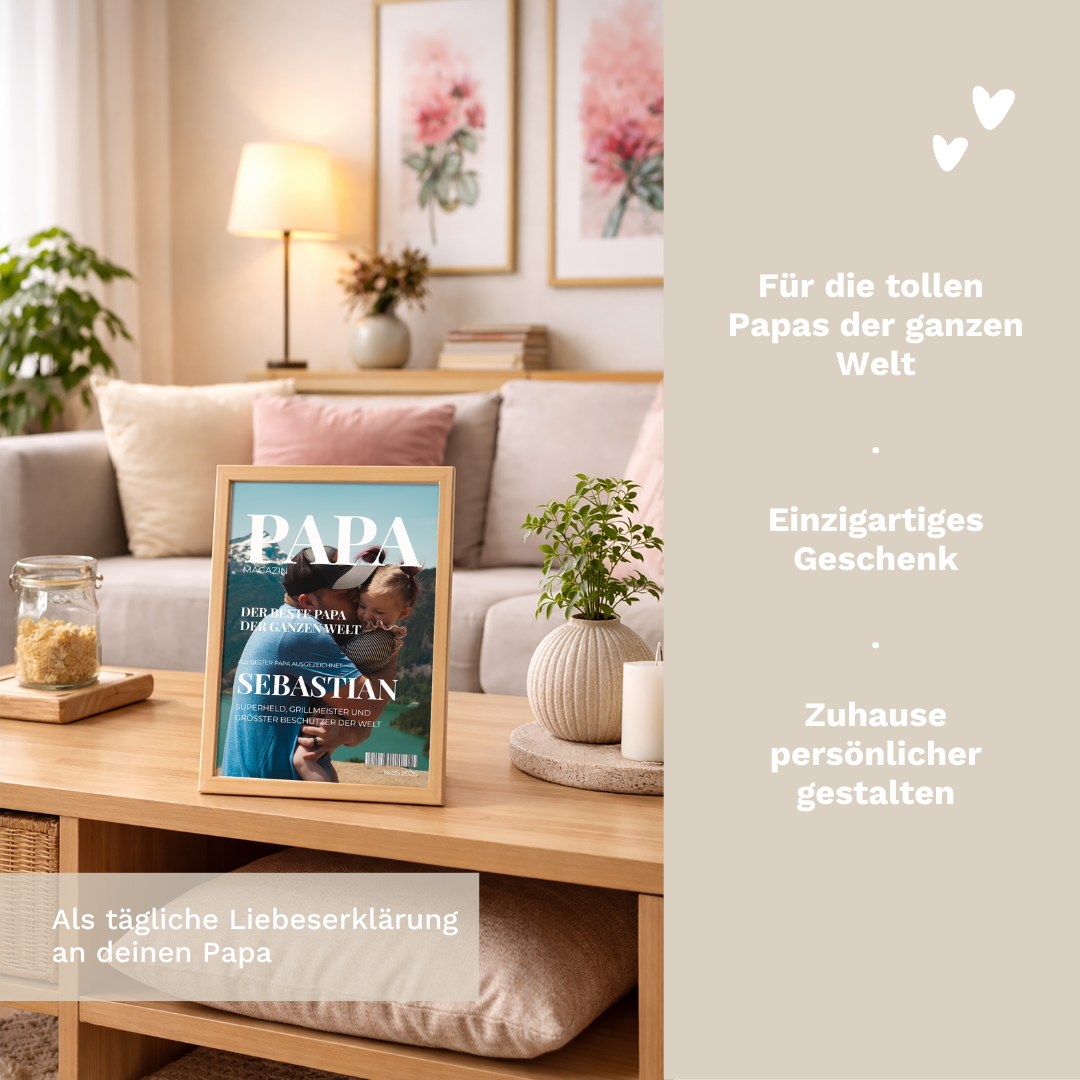 Poster "Papa Magazin Cover"