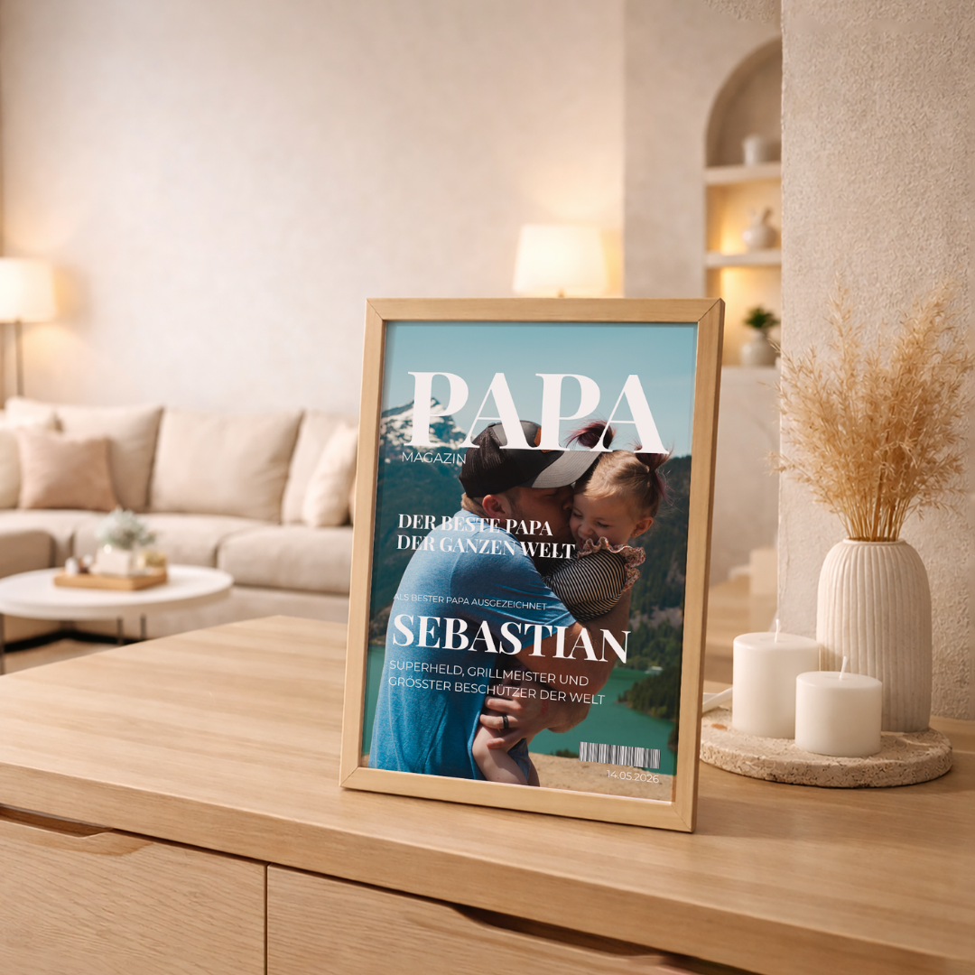 Poster "Papa Magazin Cover"