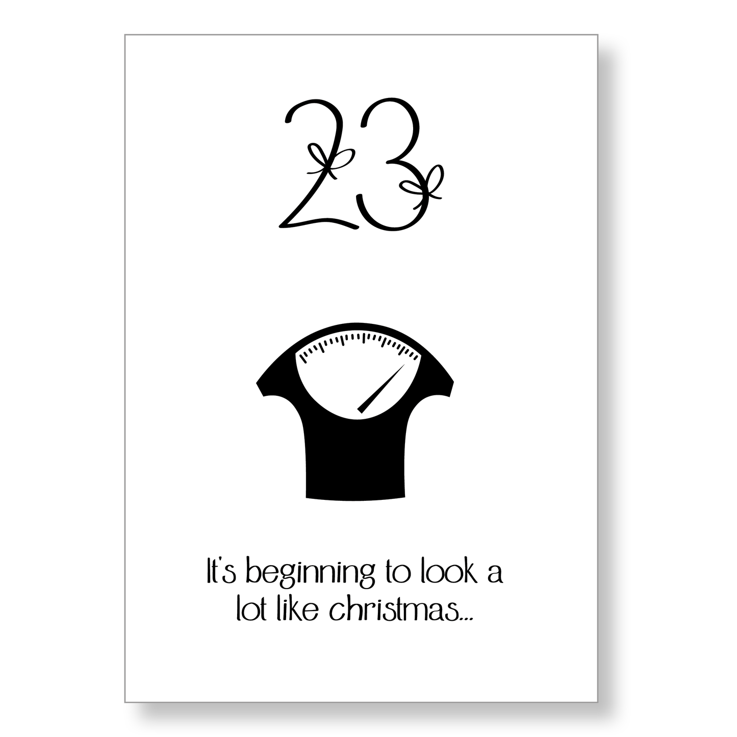 Adventskalender Set "Lustig"