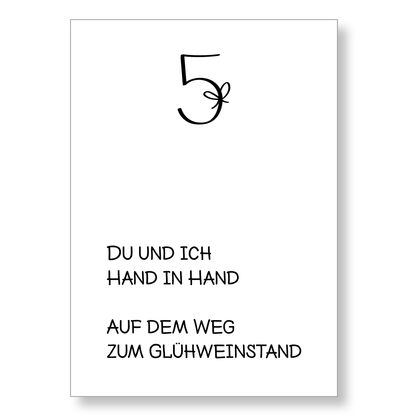 Adventskalender Set "Lustig"