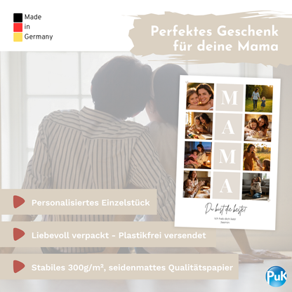 Poster "Mama Kacheln"