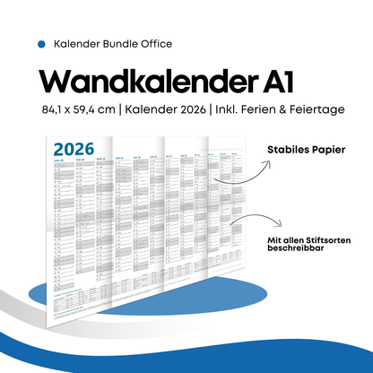 Kalenderbundle "Startklar 2026" - Office