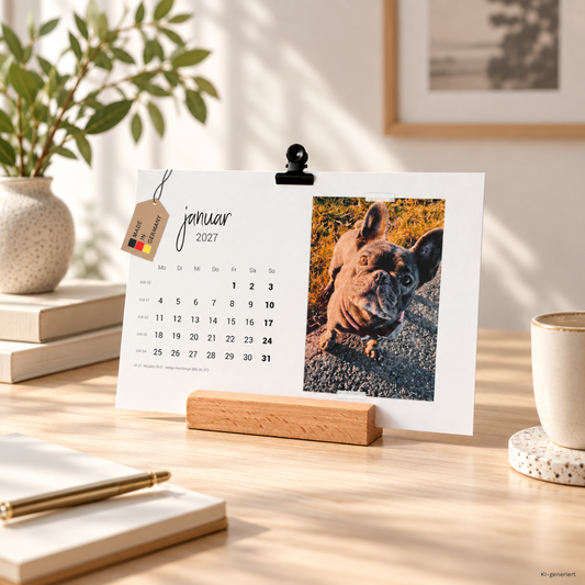 Tischkalender "Unser Jahr" | DIY