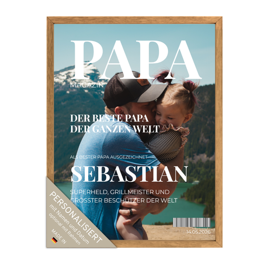 Poster "Papa Magazin Cover"