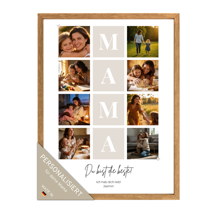Poster "Mama Kacheln"