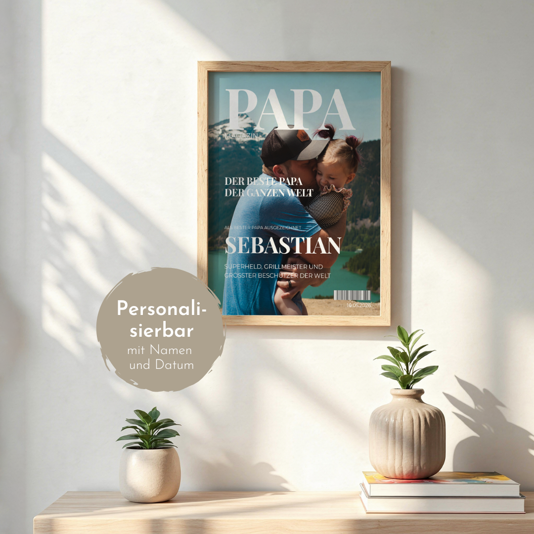 Poster "Papa Magazin Cover"