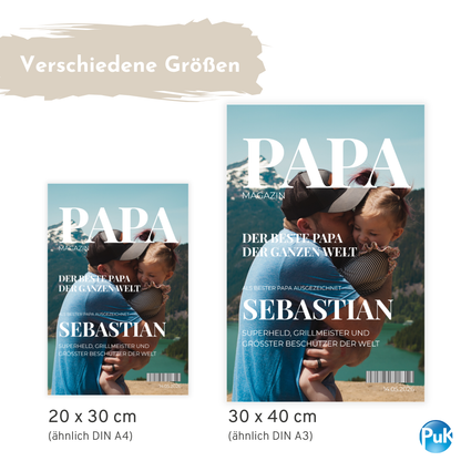 Poster "Papa Magazin Cover"
