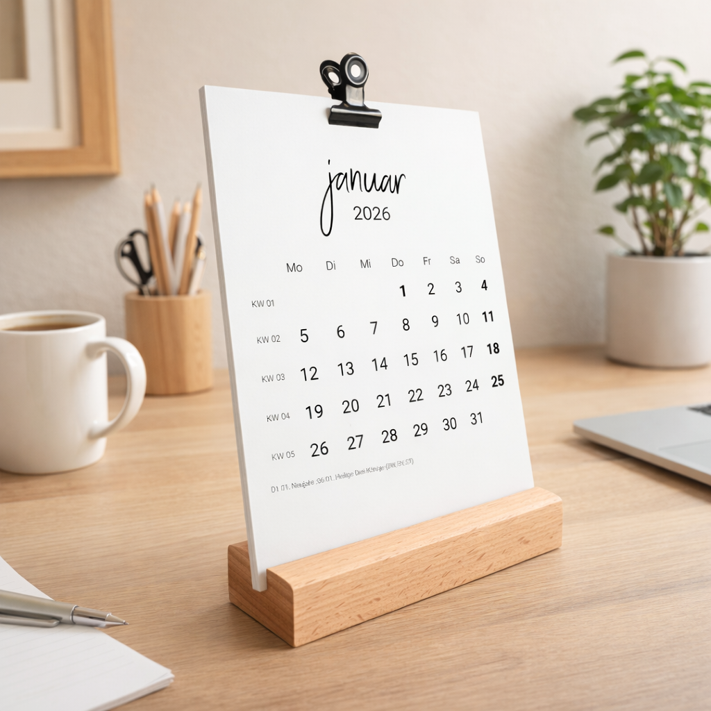 Tischkalender 2026