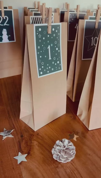 Adventskalender Set "Winterzauber"